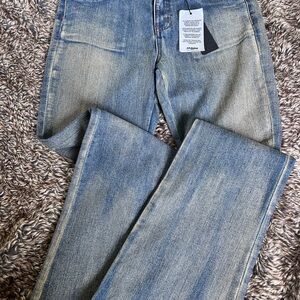 Jaded London Light Blue Straight Leg Jeans
